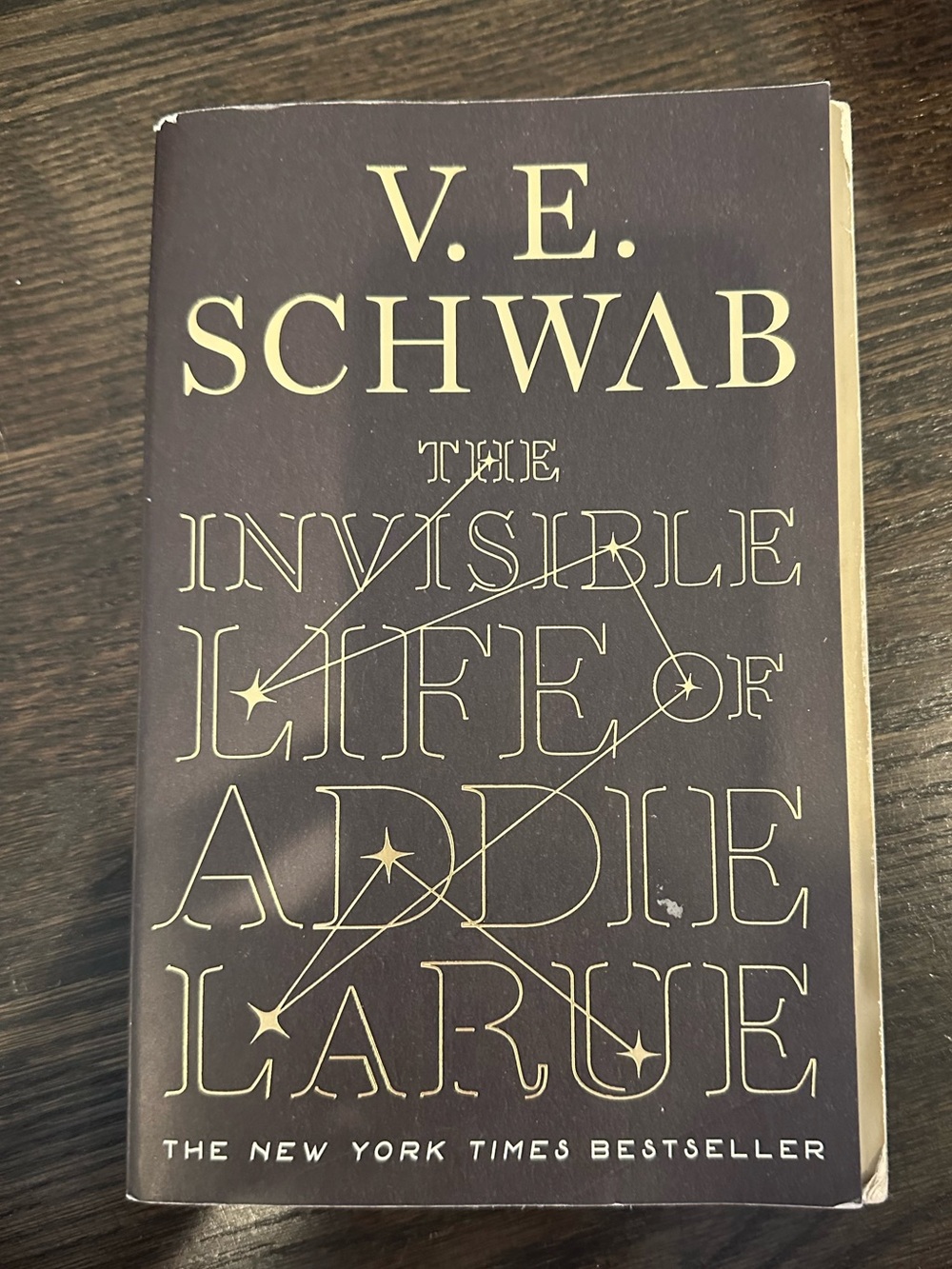 V.E. Schwab "The Invisible Life of Addie LaRue"